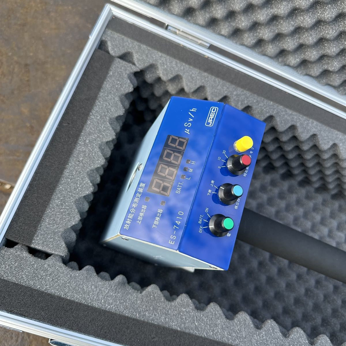 Gamma Plotter ES-7410A Radiation Distribution Measurement Device with Hemisphere GPS Crescent A100 [h1127241882]