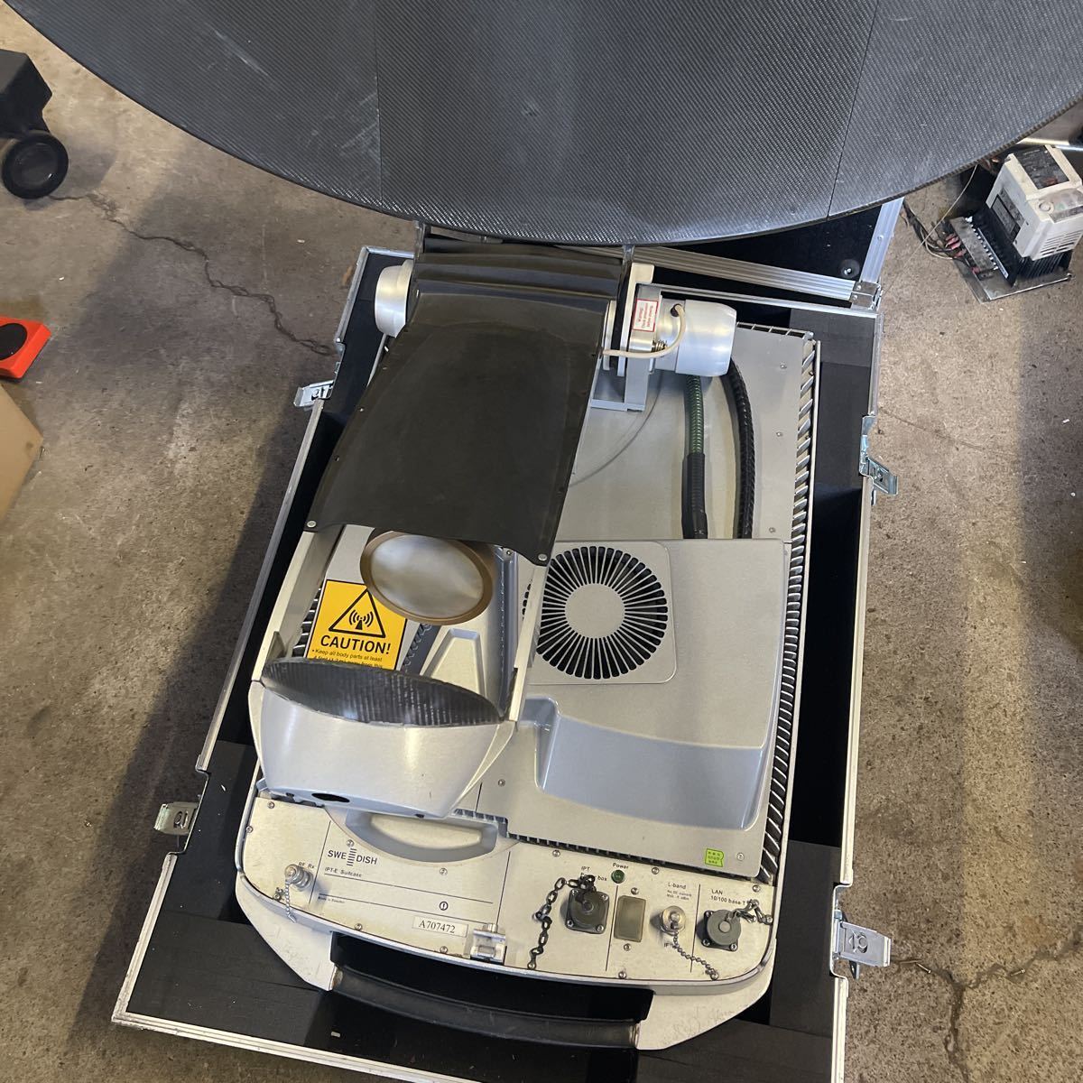SWE-DISH IPT-E Suitcase Satellite Uplink Terminal [c1127451379]