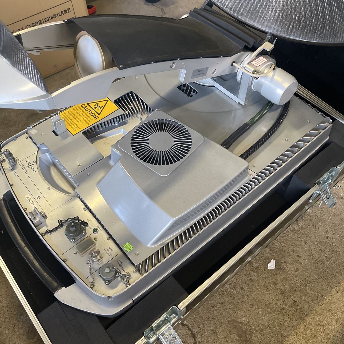 SWE-DISH IPT-E Suitcase Satellite Uplink Terminal [c1127451379]