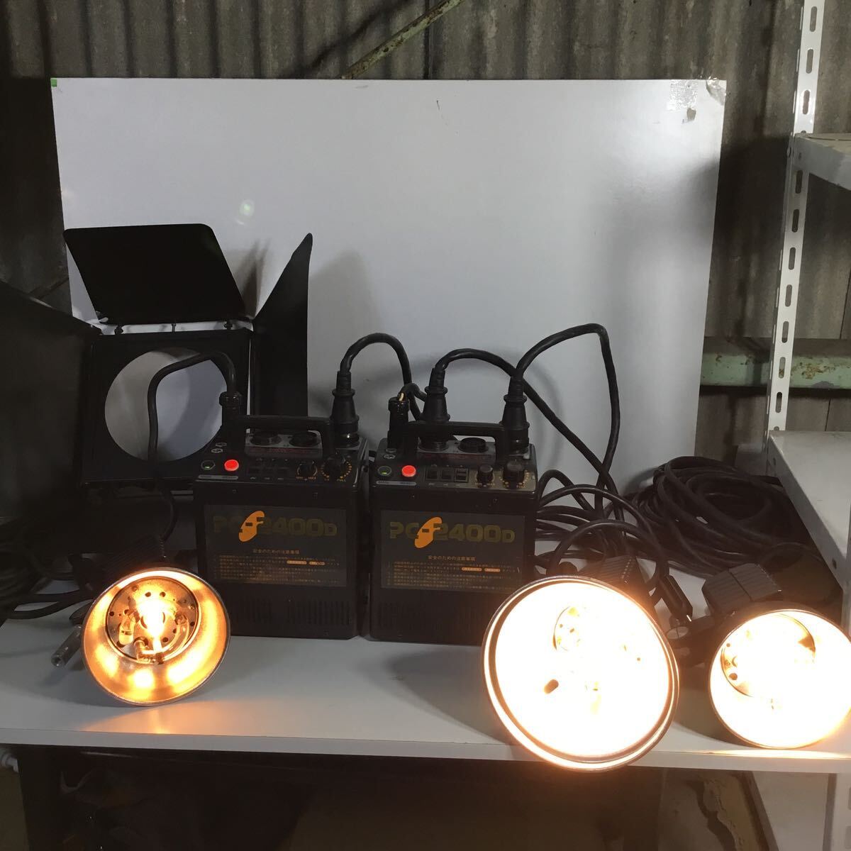 PROPET PC-2400 Photography Strobe Generator H-320 3 Light Set [u1147959753]