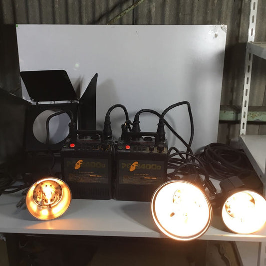 PROPET PC-2400 Photography Strobe Generator H-320 3 Light Set [u1147959753]