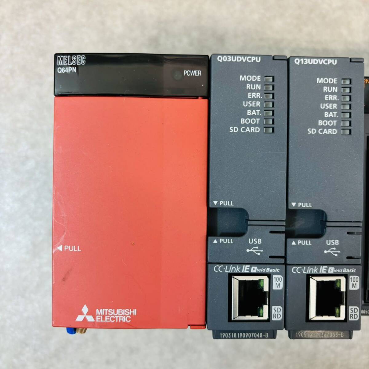 Mitsubishi Q Series PLC Set Q03UDVCPU Q64PN QD75D2N QJ71E71-100 [m1150169825]