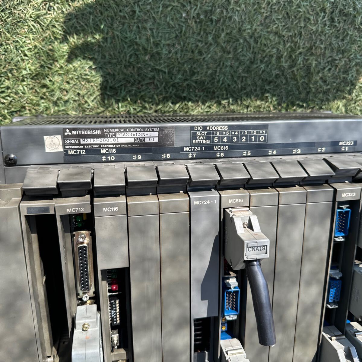 Mitsubishi Electric FCA335L3N-1 CNC Sequencer with MC323 MC712 MC116 MC724-1 MC616 [q1160941876]