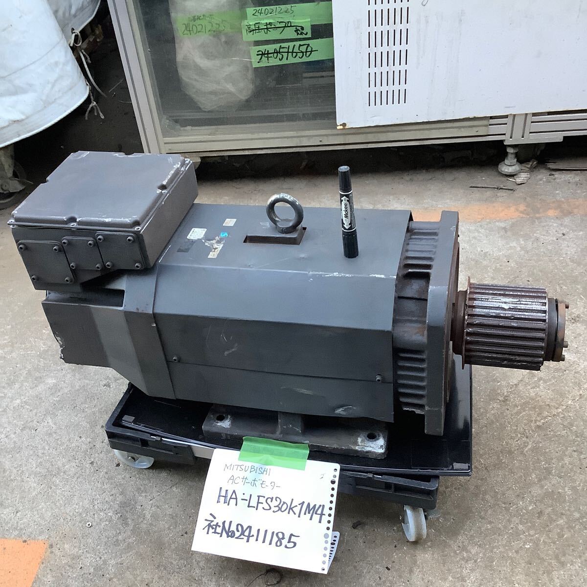 Mitsubishi Electric HA-LFS30k1M4 AC Servo Motor (as-is) [k1161631776]
