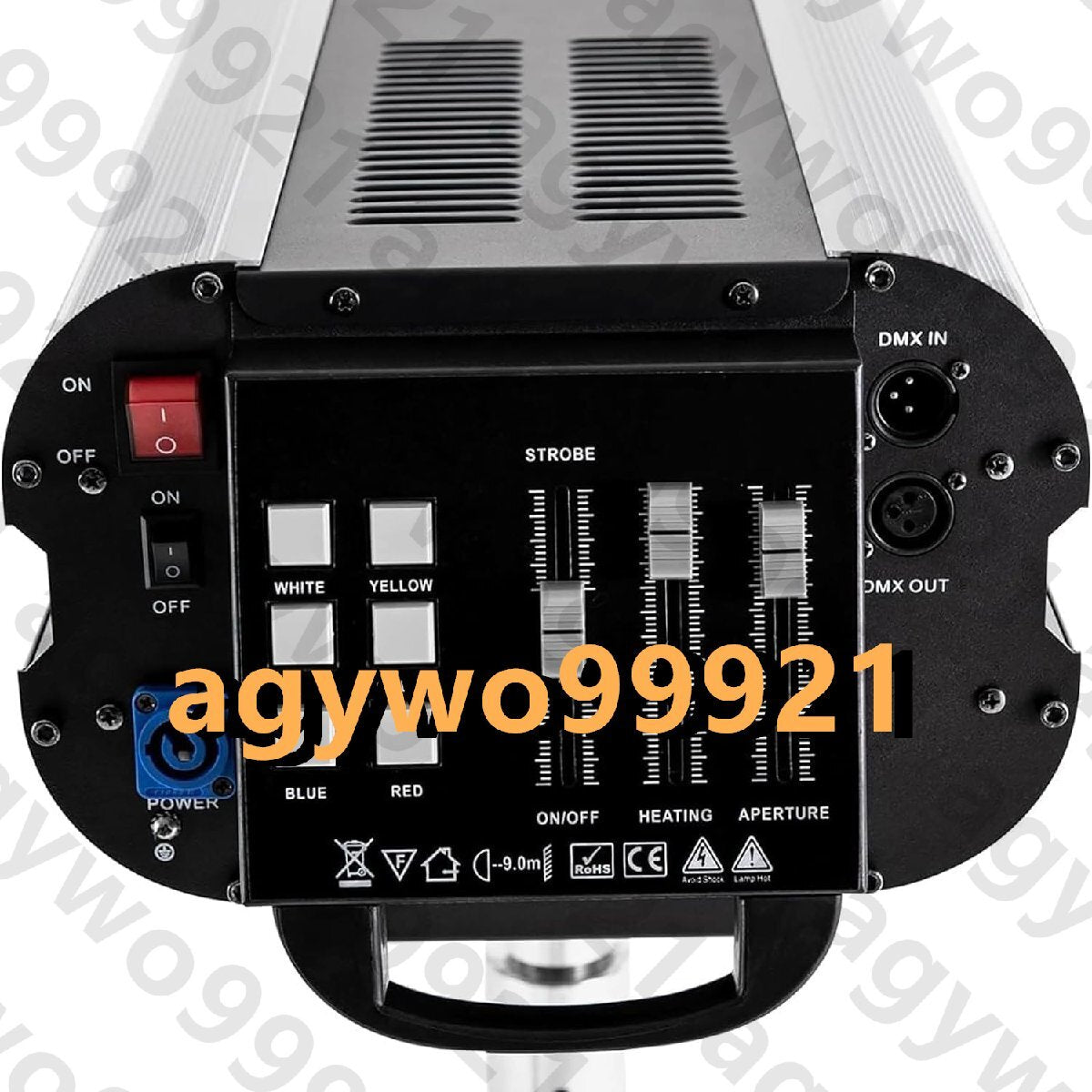 LED Follow Spotlight 350W Stage Light Adjustable Aperture for Weddings Ceremonies [b1166932674]