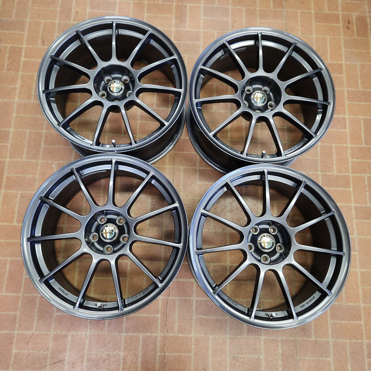 ALFA ROMEO ASO JAPAN 17 Inch 7.5J+25 5H-98 Wheel [b1167054907]