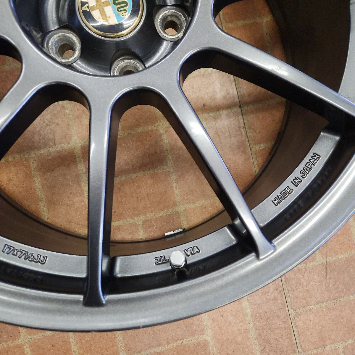 ALFA ROMEO ASO JAPAN 17 Inch 7.5J+25 5H-98 Wheel [b1167054907]
