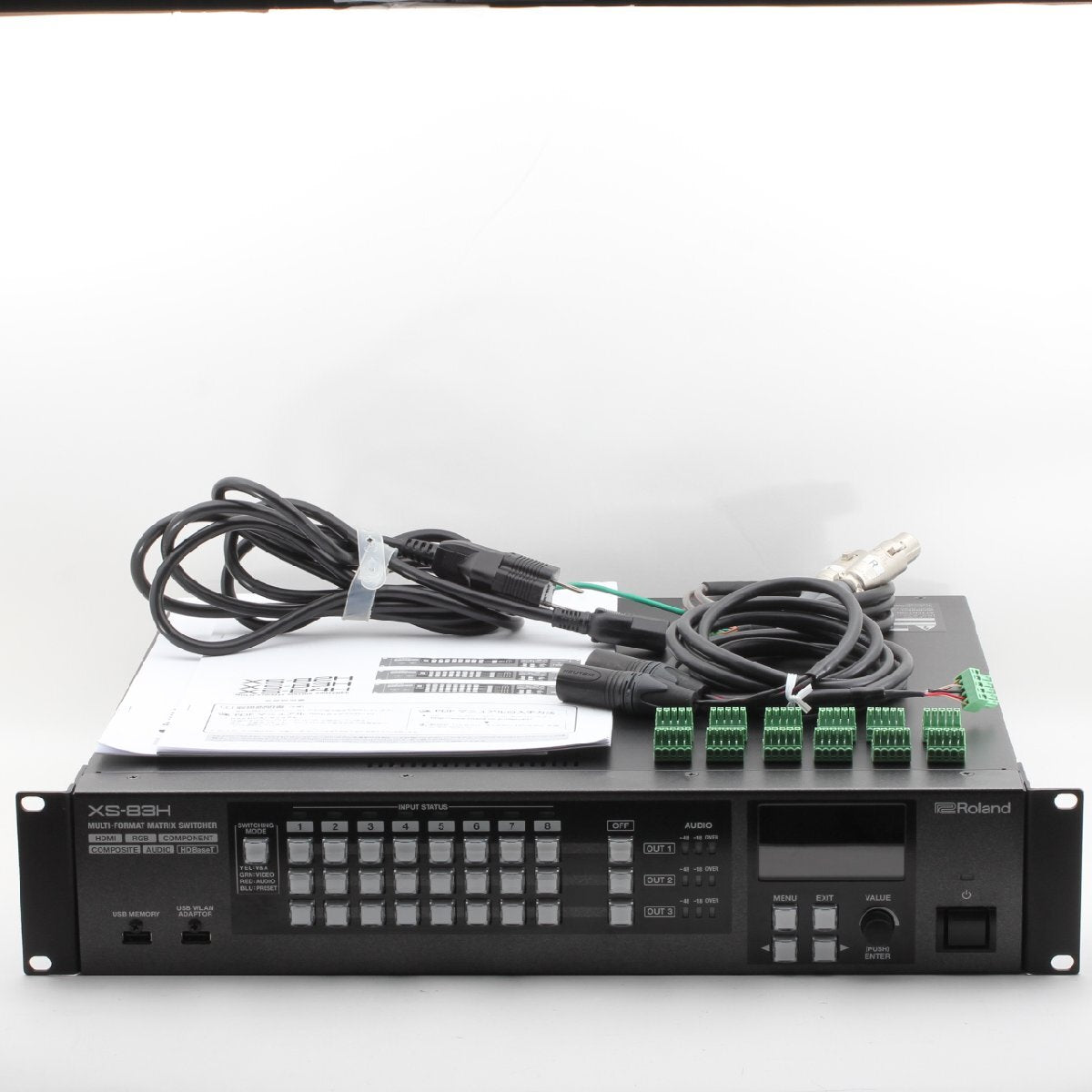 Roland XS-83H 8x3 Multi-Format AV Matrix Switcher [h1171642501]