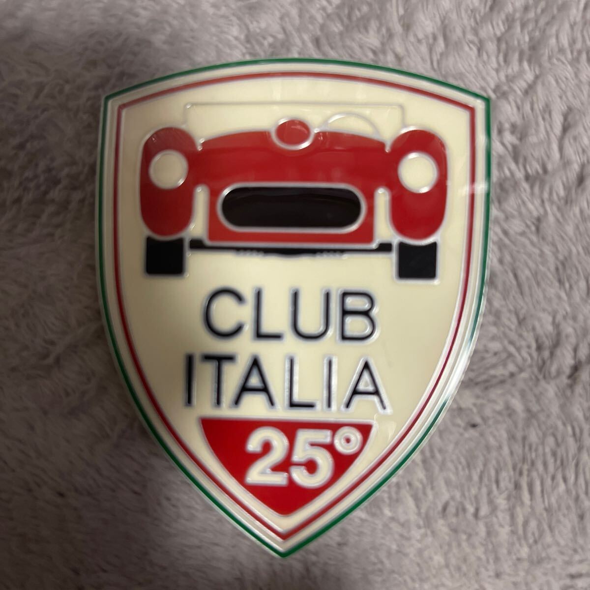 Alfa Romeo 4C Side Emblem Genuine Club Italia 25th Anniversary Rare Item [d1175475650]