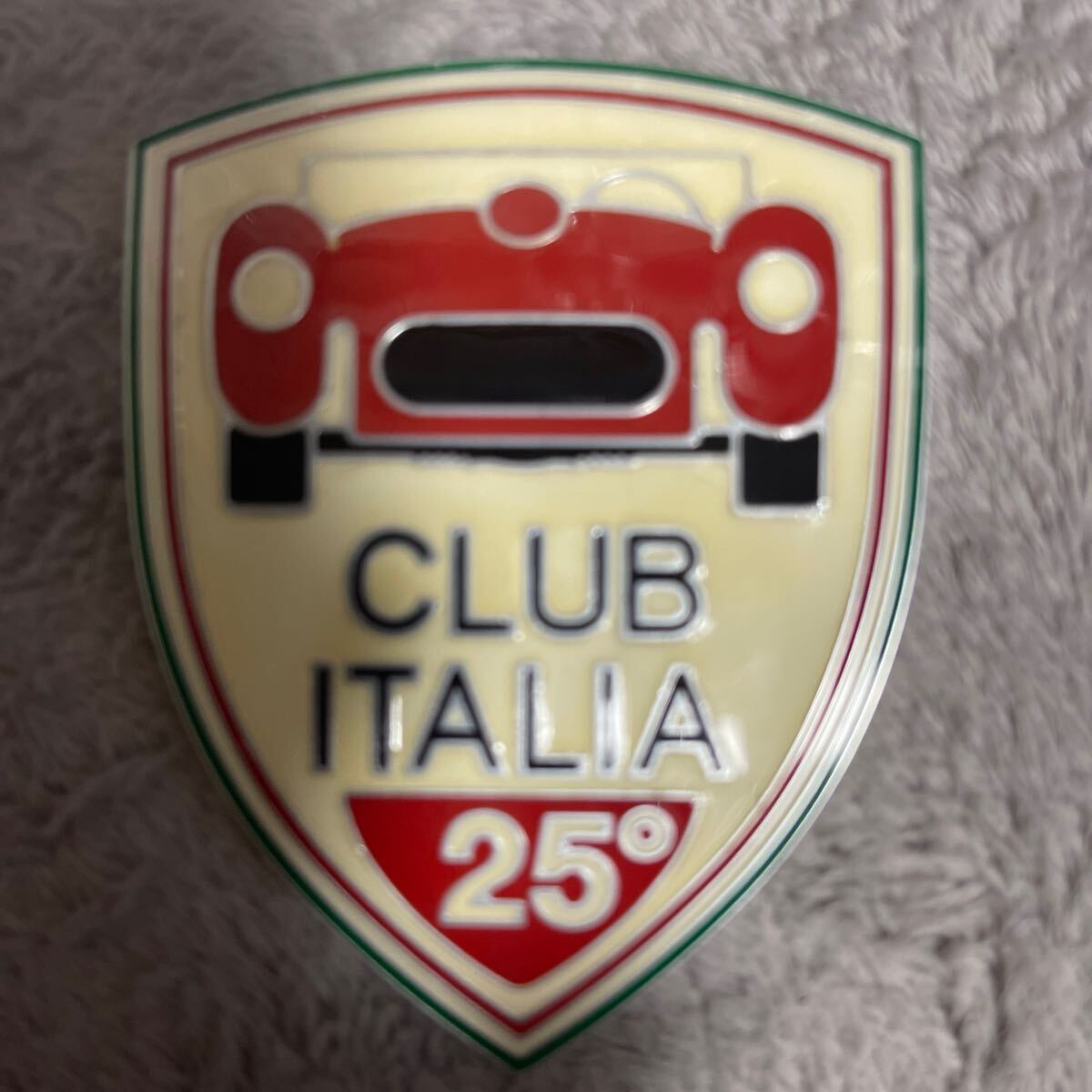 Alfa Romeo 4C Side Emblem Genuine Club Italia 25th Anniversary Rare Item [d1175475650]