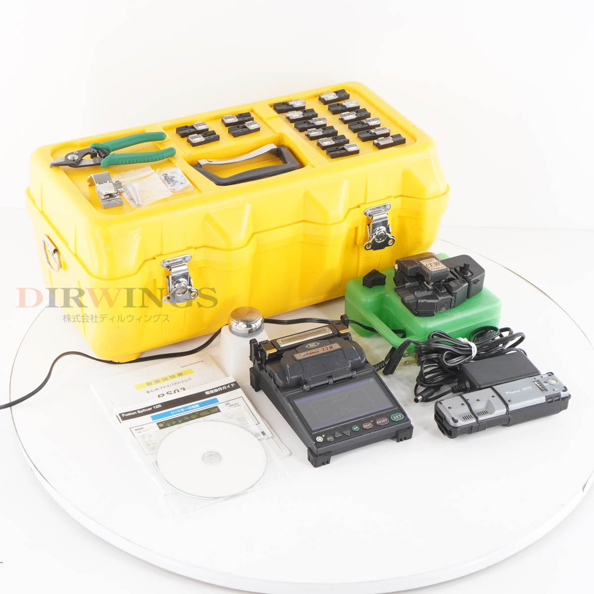 [DW] , 1413 total discharges 12R FSM-12R Fujikura CT-30 RS03 Fujikura Small multi-core optical fiber fusion connector FUSION SPLICER Optical...[06941-01 71]