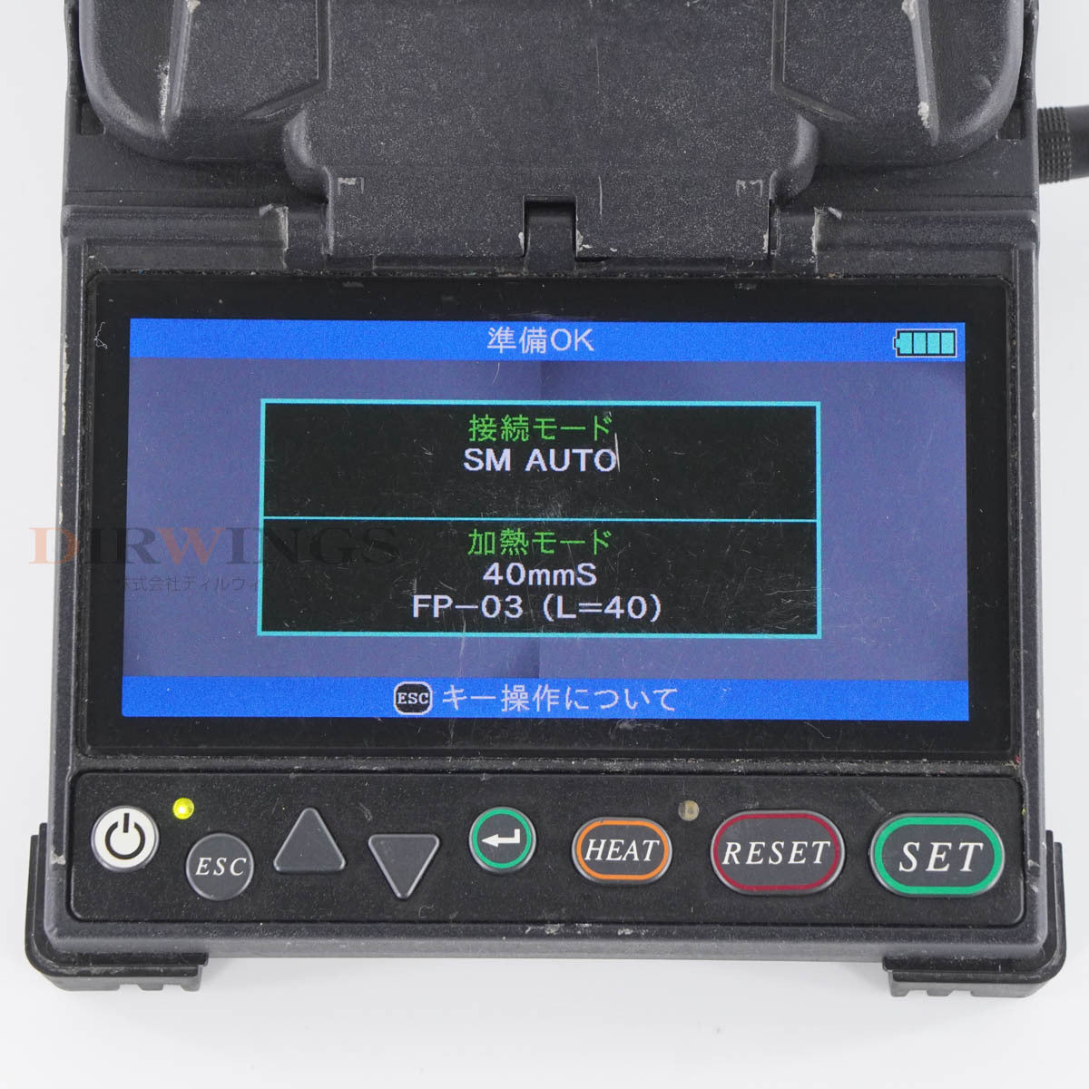 [DW] , 1413 total discharges 12R FSM-12R Fujikura CT-30 RS03 Fujikura Small multi-core optical fiber fusion connector FUSION SPLICER Optical...[06941-01 71]