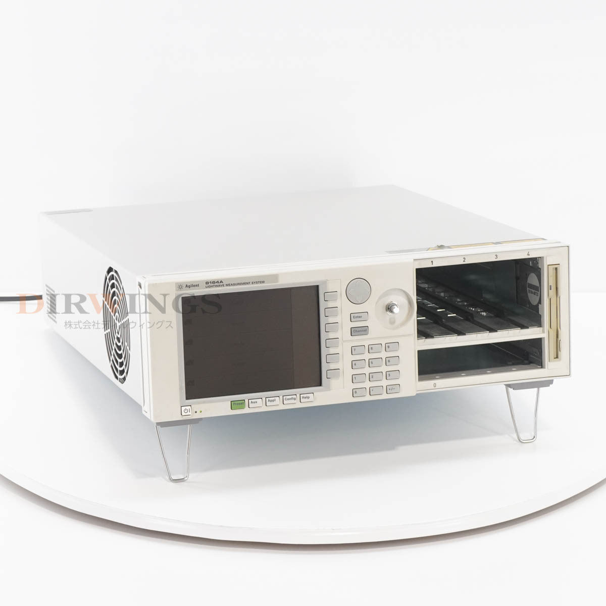 [DW]  Self-test OK 8164A Agilent LIGHTWAVE MEASUREMENT SYSTEM hp Agilent Keysight Lightwe...[06922 -0002]