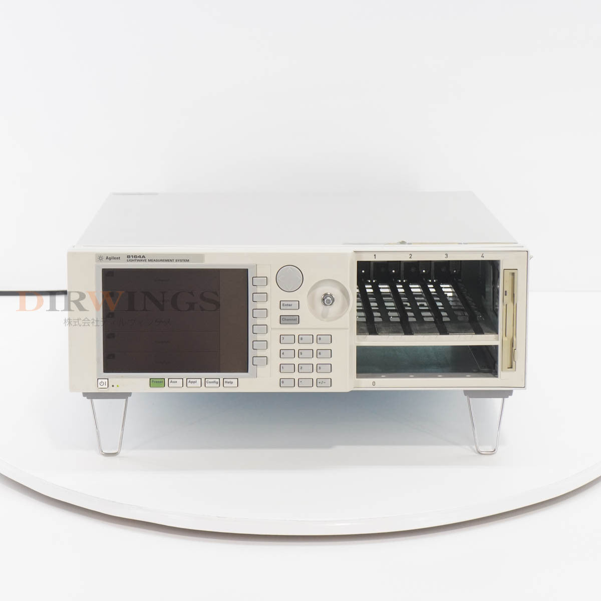 [DW]  Self-test OK 8164A Agilent LIGHTWAVE MEASUREMENT SYSTEM hp Agilent Keysight Lightwe...[06922 -0002]