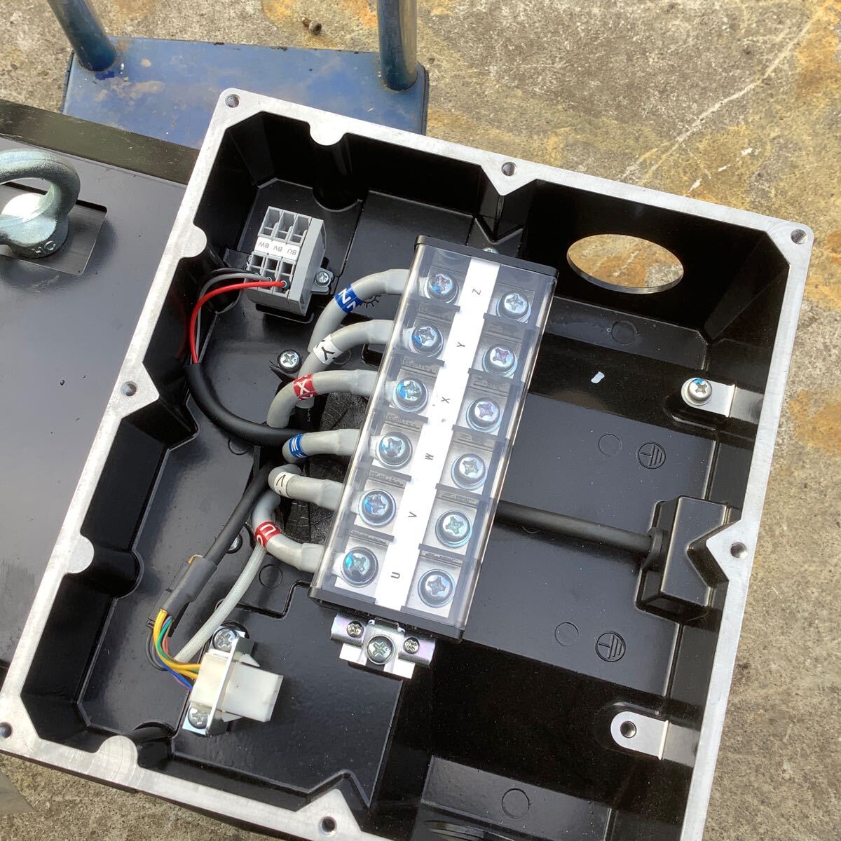 Mitsubishi Electric SJ-DG15/120-02T AC Spindle Motor (as-is) [x1179129549]