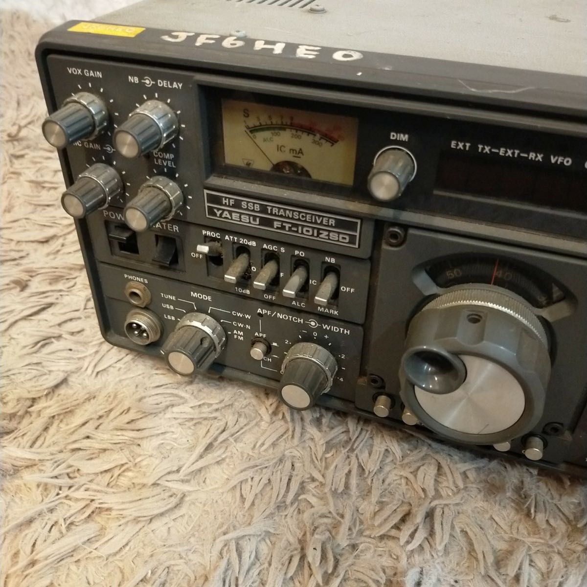 YAESU FT-101ZSD HF SSB Transceiver [c1179191347]