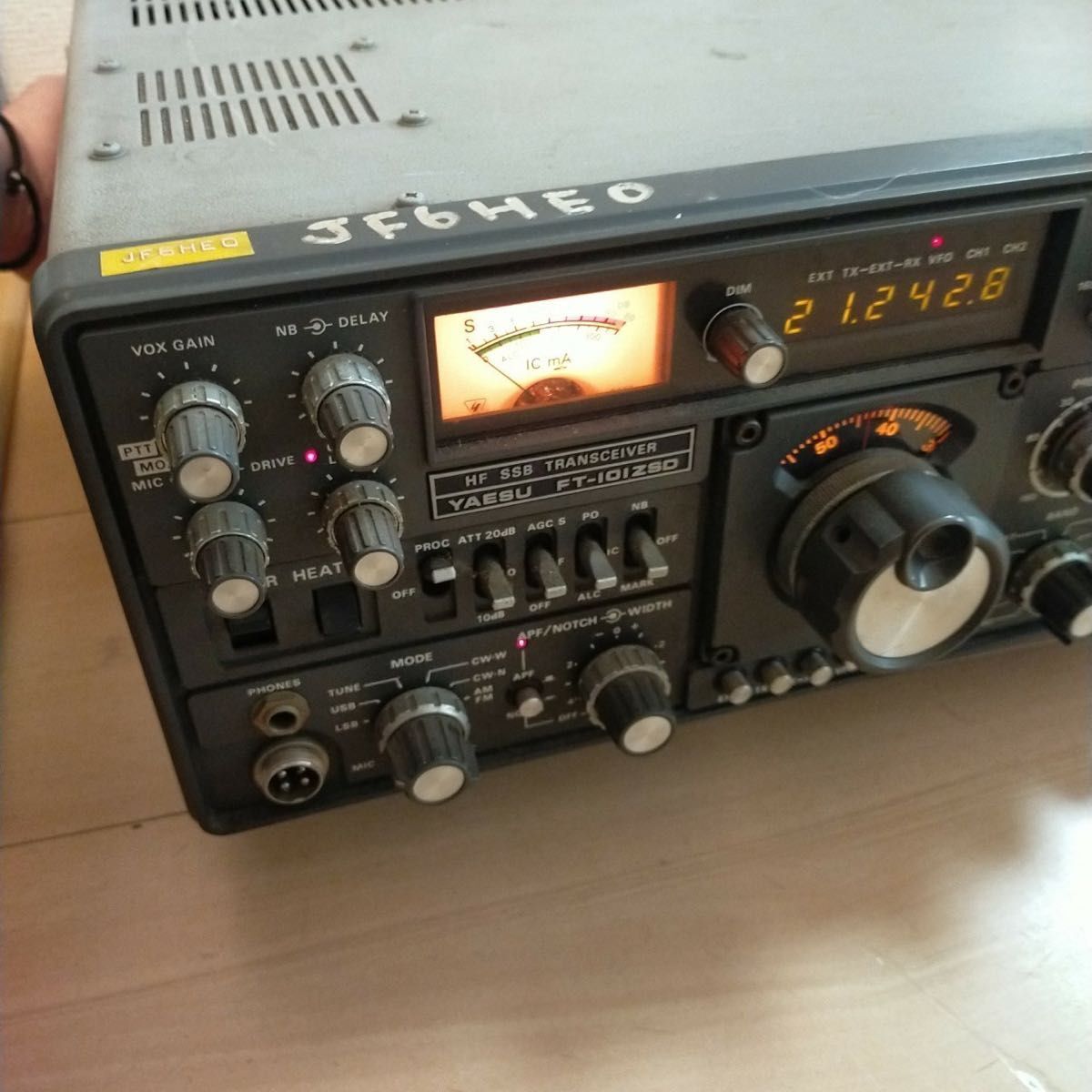 YAESU FT-101ZSD HF SSB Transceiver [c1179191347]