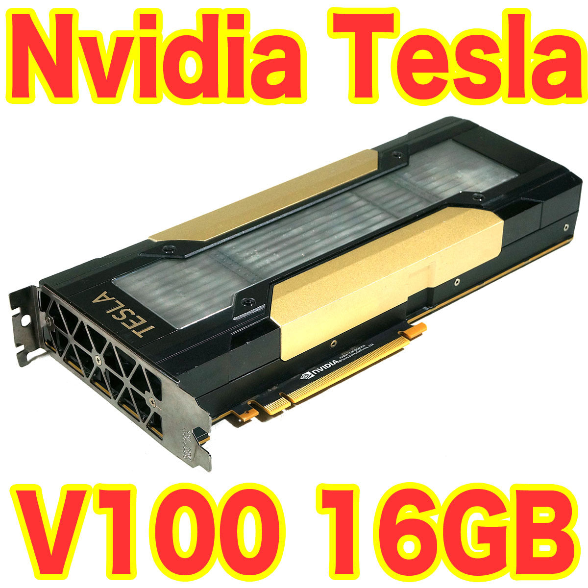 NVIDIA TESLA V100 HBM2 16GB GPGPU Deep Learning PCIe 3.0 [c1179233236]