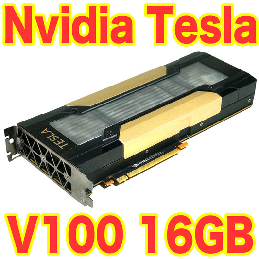 NVIDIA TESLA V100 HBM2 16GB GPGPU Deep Learning PCIe 3.0 [c1179233236]
