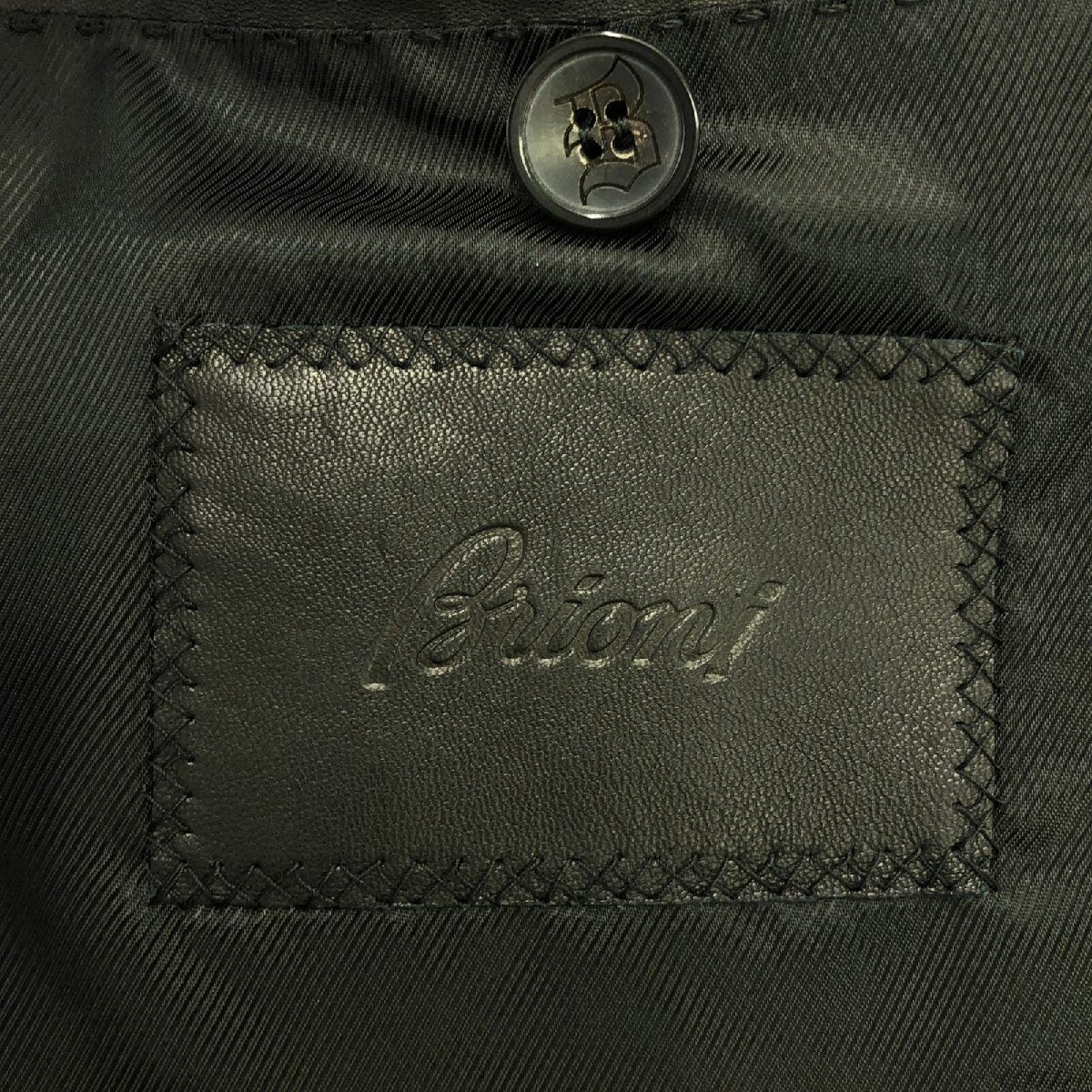 Brioni Jacket Leather Men's [b1179440973]