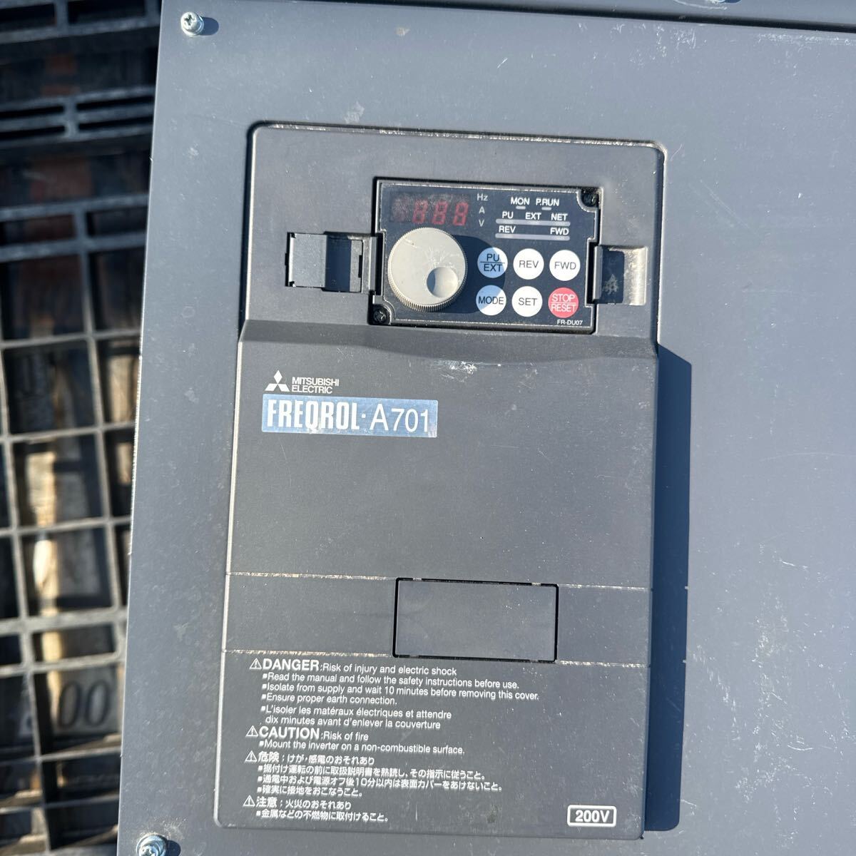 Mitsubishi Electric FR-A721-22K-26 FREQROL-A701 [w1180031039]