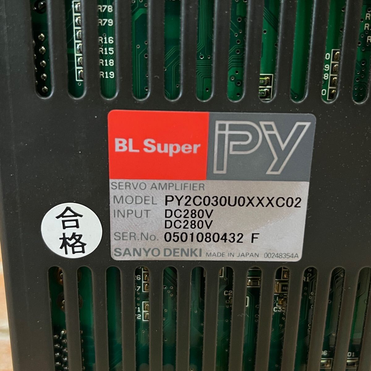 Sanyo Denki PY2C030U0XXX02 Servo Amplifier [g1180446250]
