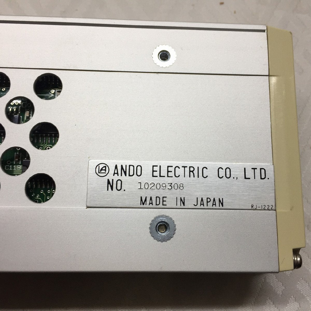 Ando Electric AQ2732 Sensor Unit Wavelength Range 700-1700nm Level -73 to +10dBm [b1180464851]