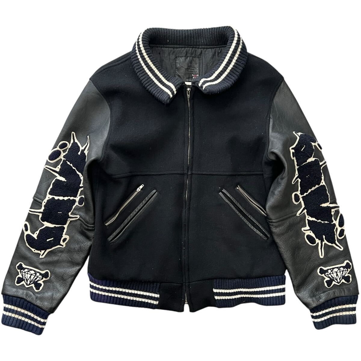 UNDER COVER JUN TAKAHASHI D.A.V.F Leather Sleeve Jacket [x1181368732]