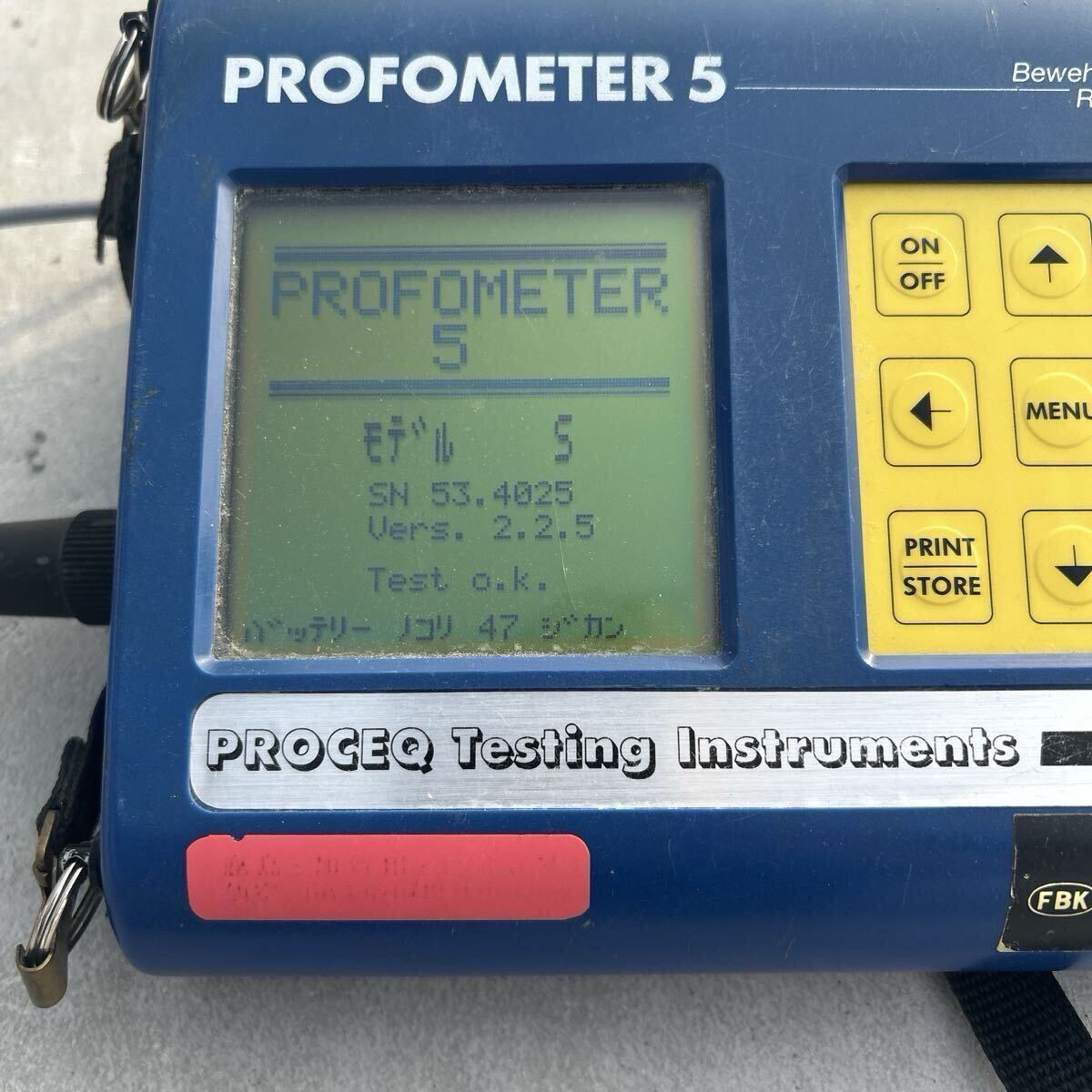 Fuji Bussan PROFOMETER 5 Rebar Probe [k1181908752]