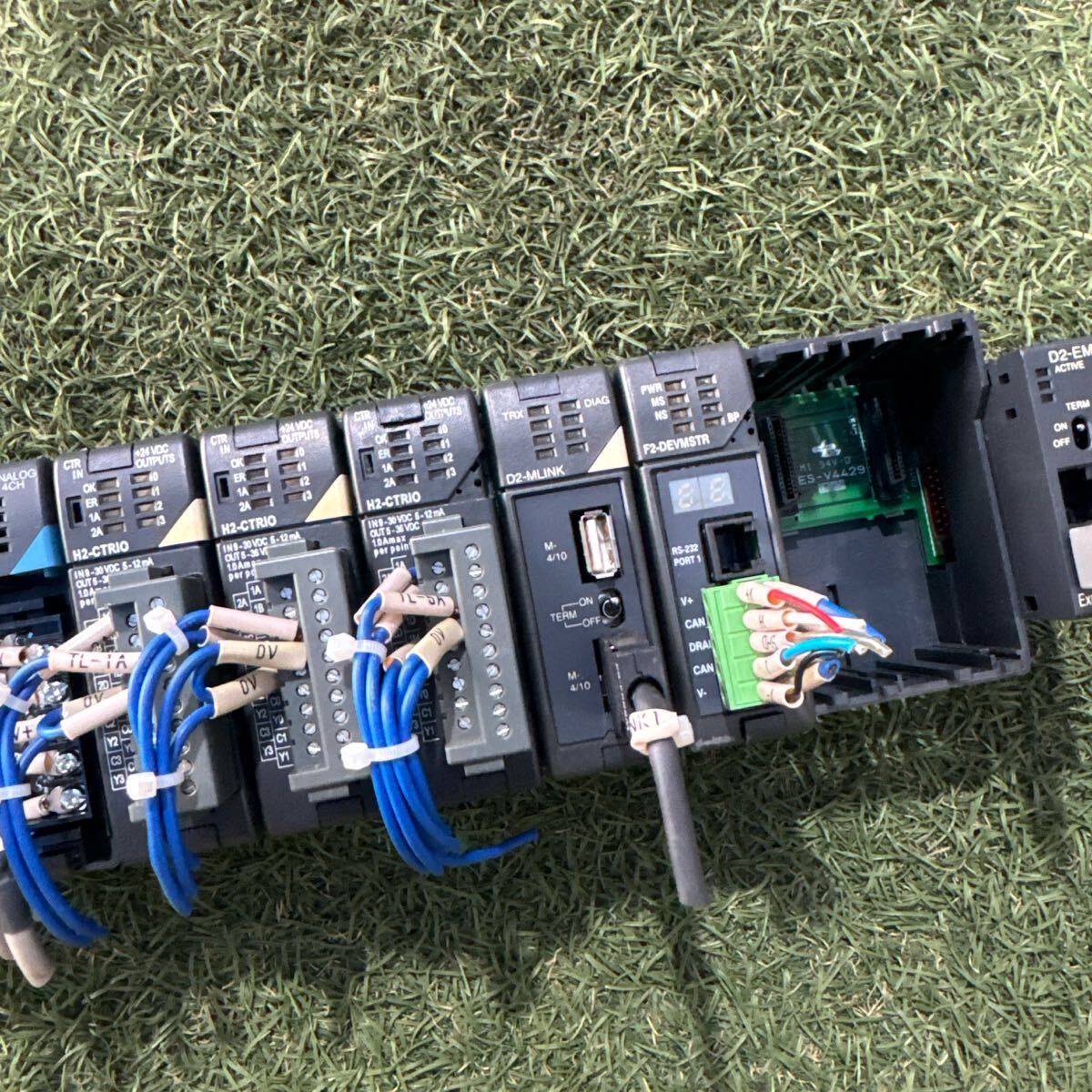 Koyo 5D207 CPU D2-09B-1/DL260 F2-04AD-2 H2-CTRIO D2-MLINK F2-DEVMSTR Module [s1182139178]
