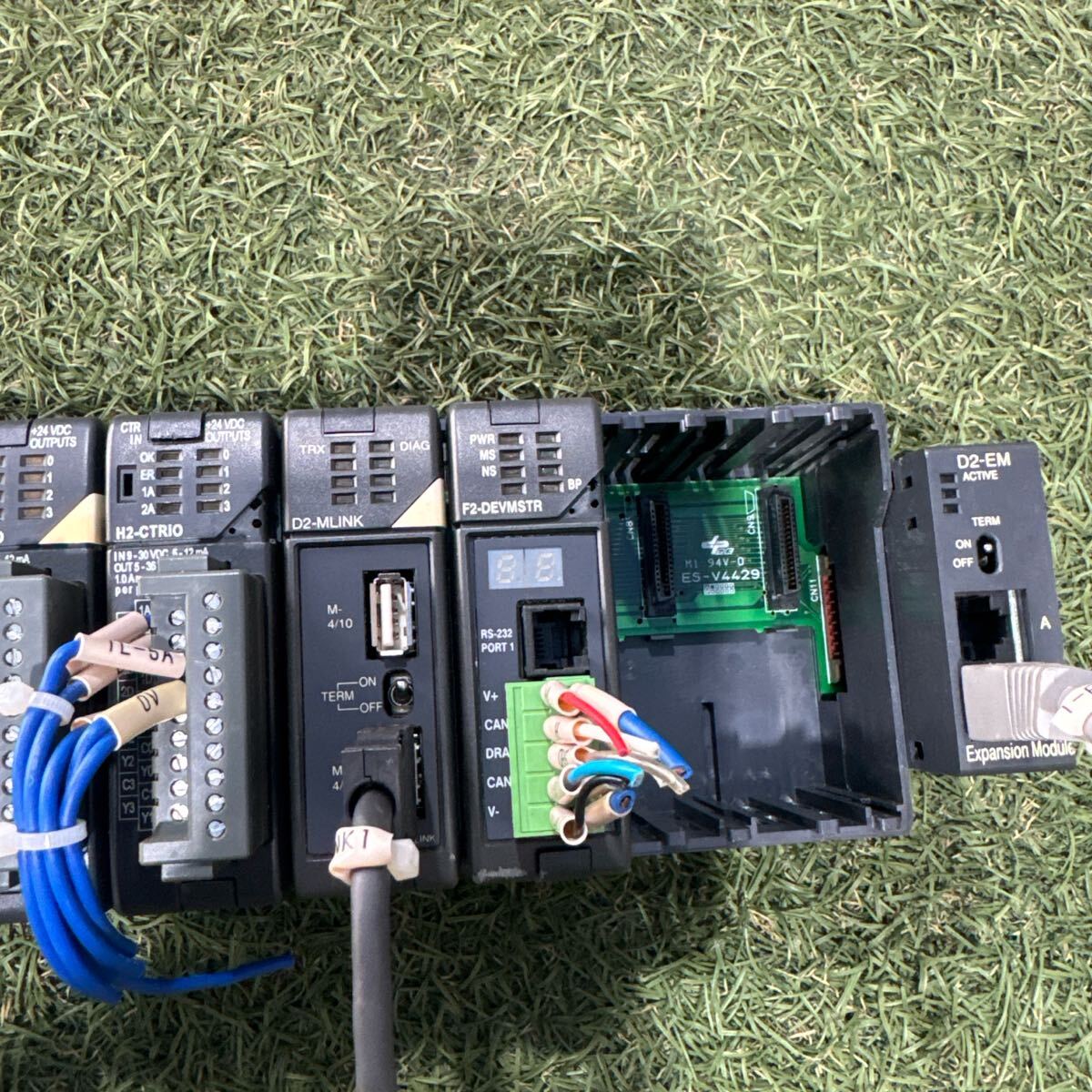 Koyo 5D207 CPU D2-09B-1/DL260 F2-04AD-2 H2-CTRIO D2-MLINK F2-DEVMSTR Module [s1182139178]