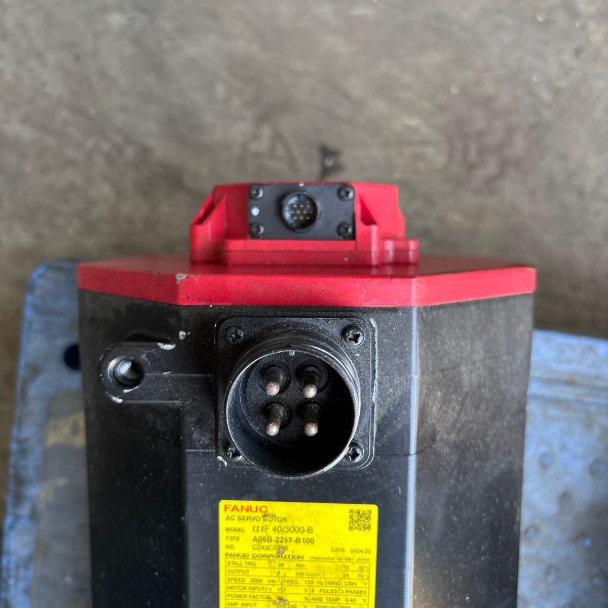 FANUC Servo Motor Used Excellent Condition [v1182555593]