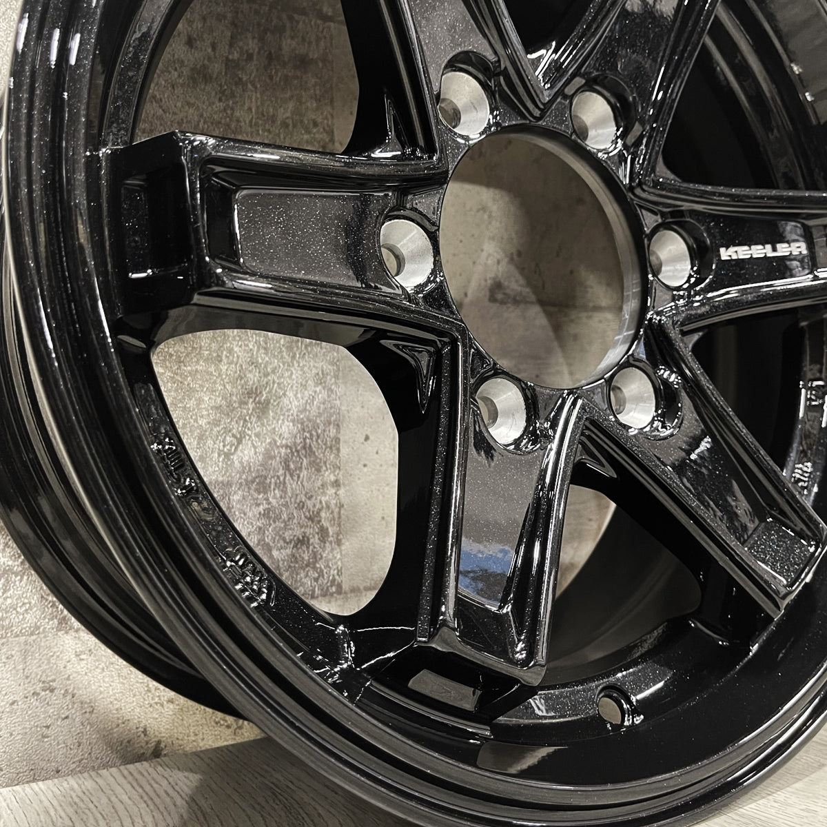 Hiace 195/80R15 TOYO H30 Custom Keeler Tactics 15×6.0J+33 139.7 PBK Toyo KEELER TACTICS New Tire Wheel Set of 4 [f1184530082]