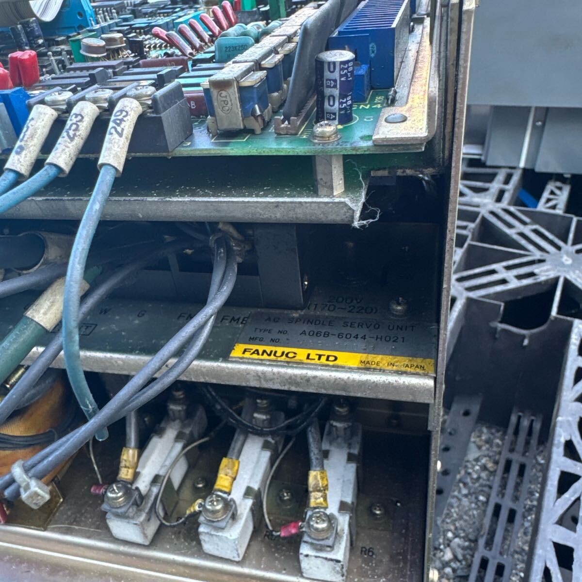 FANUC A06B-6044-H021 AC Spindle Servo Unit [c1184819532]