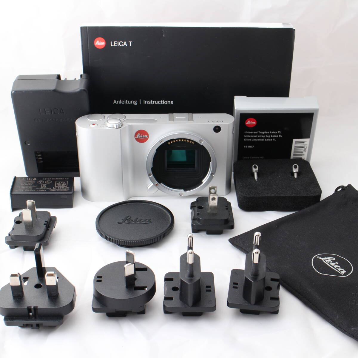 ☆Good condition☆ Leica mirrorless single lens Leica T Typ 701 body silver 16.3 million pixels 18181 #3586 [l1185518525]