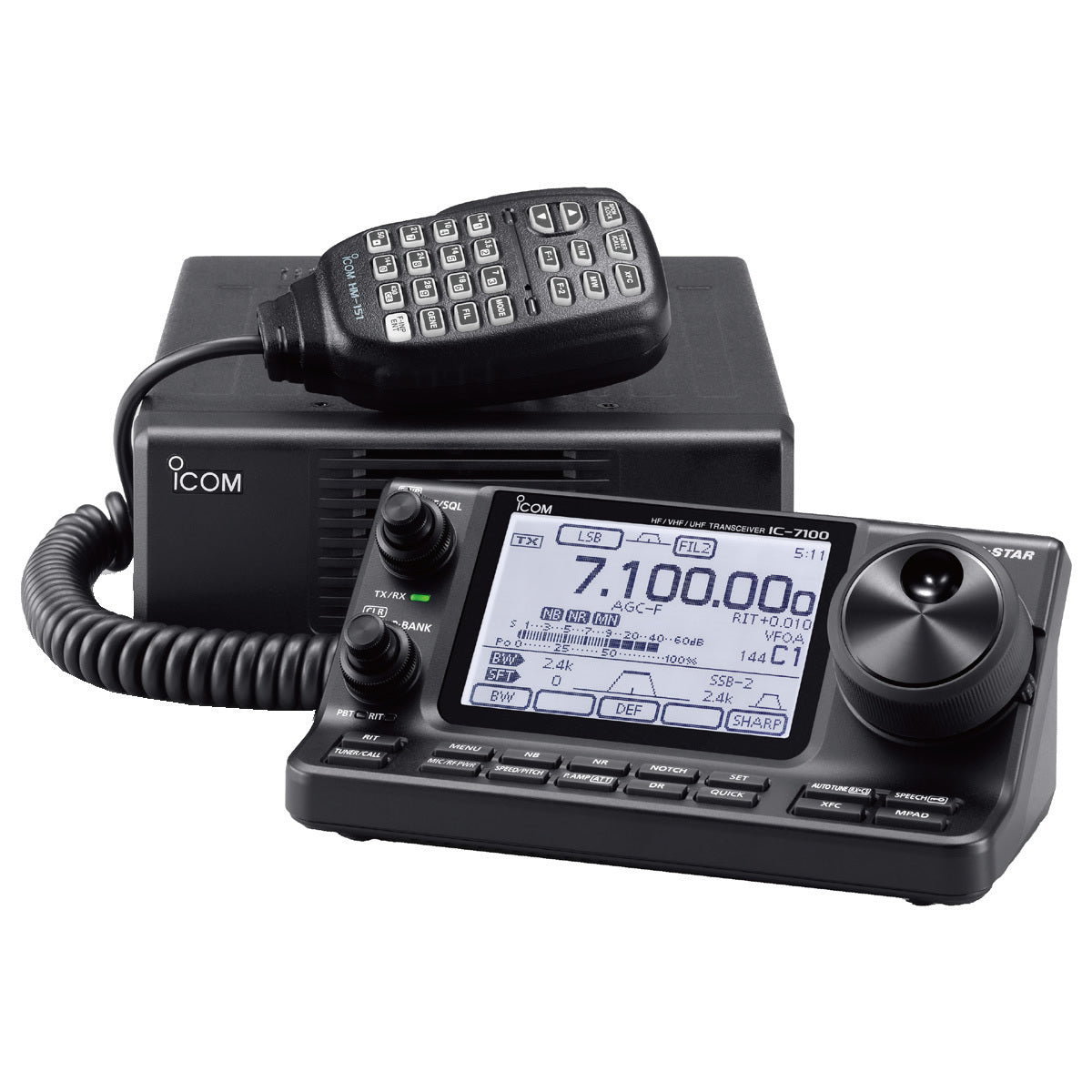 Icom IC-7100 Amateur Radio HF 50MHz 144MHz 430MHz 100W Transceiver [f1185851620]