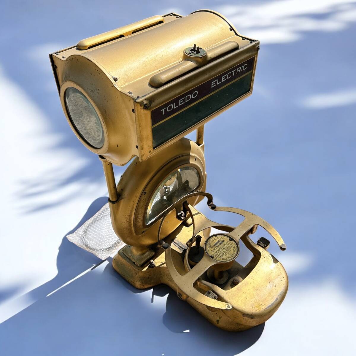 Toledo Scale Company Antique Scale Original Rare Retro Decoration Switzerland [1185980284]