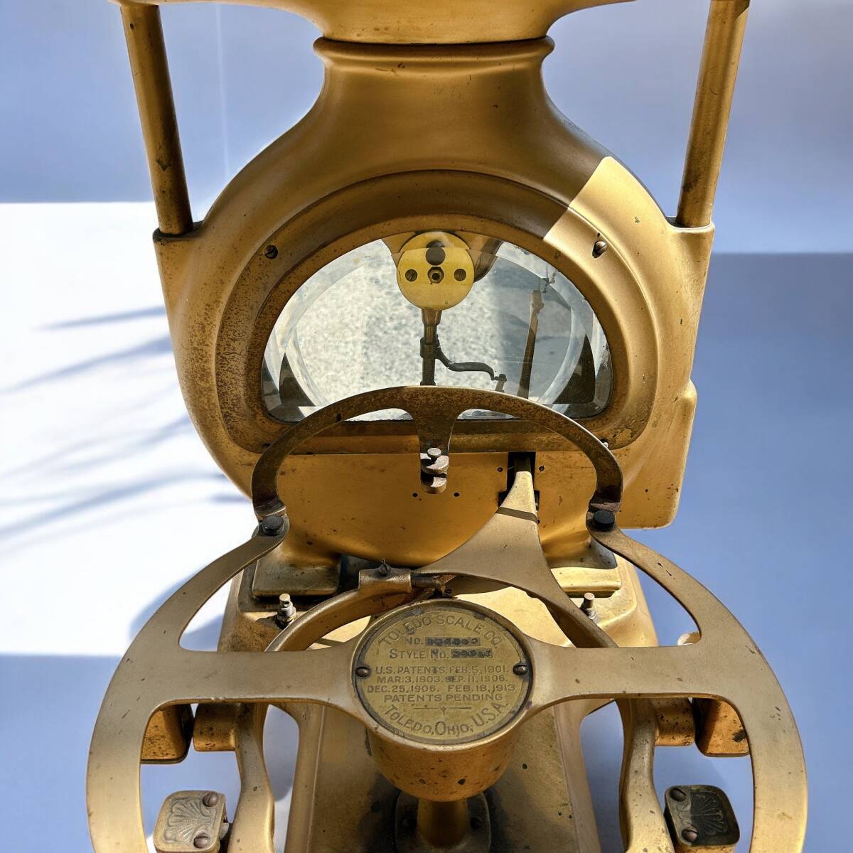 Toledo Scale Company Antique Scale Original Rare Retro Decoration Switzerland [1185980284]