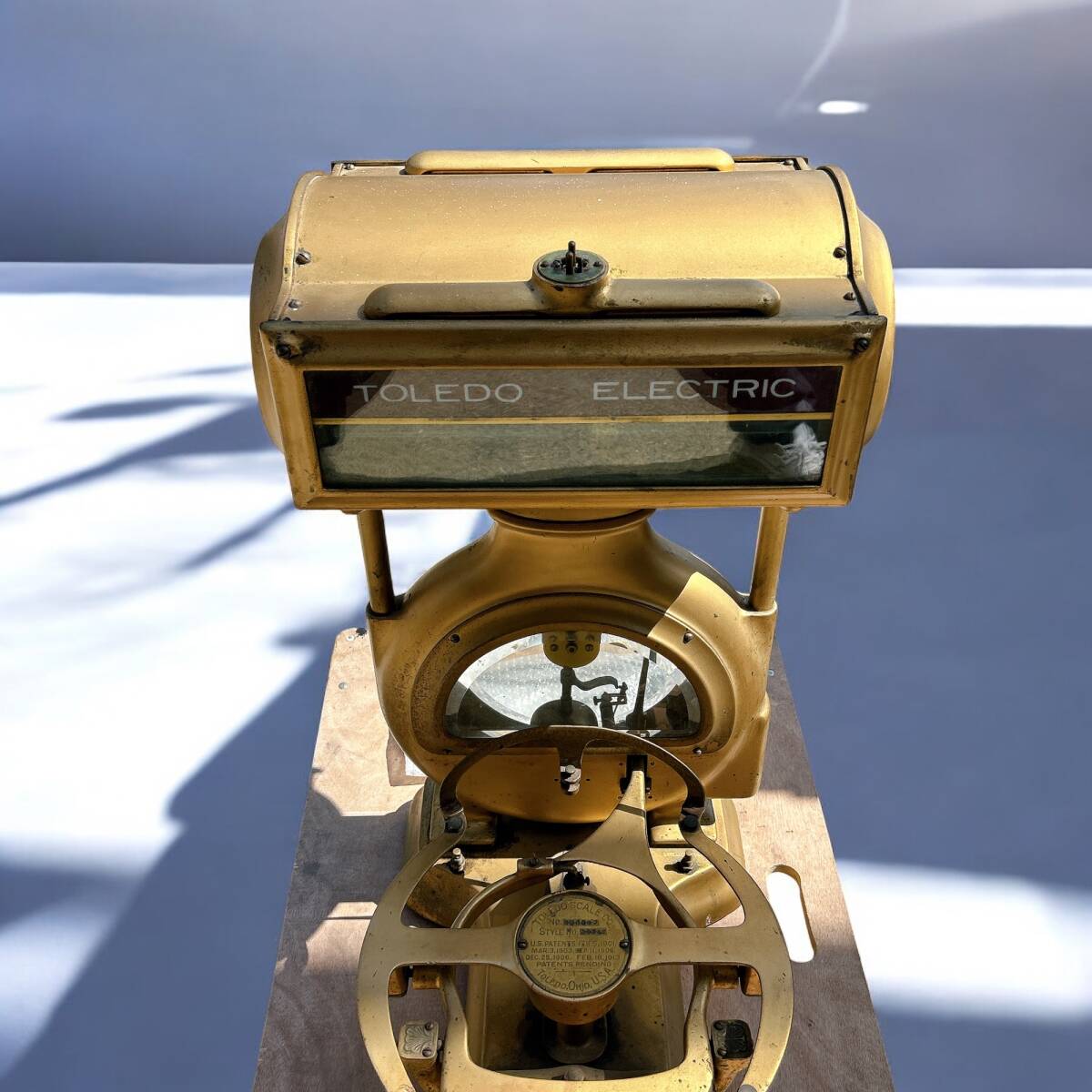 Toledo Scale Company Antique Scale Original Rare Retro Decoration Switzerland [1185980284]