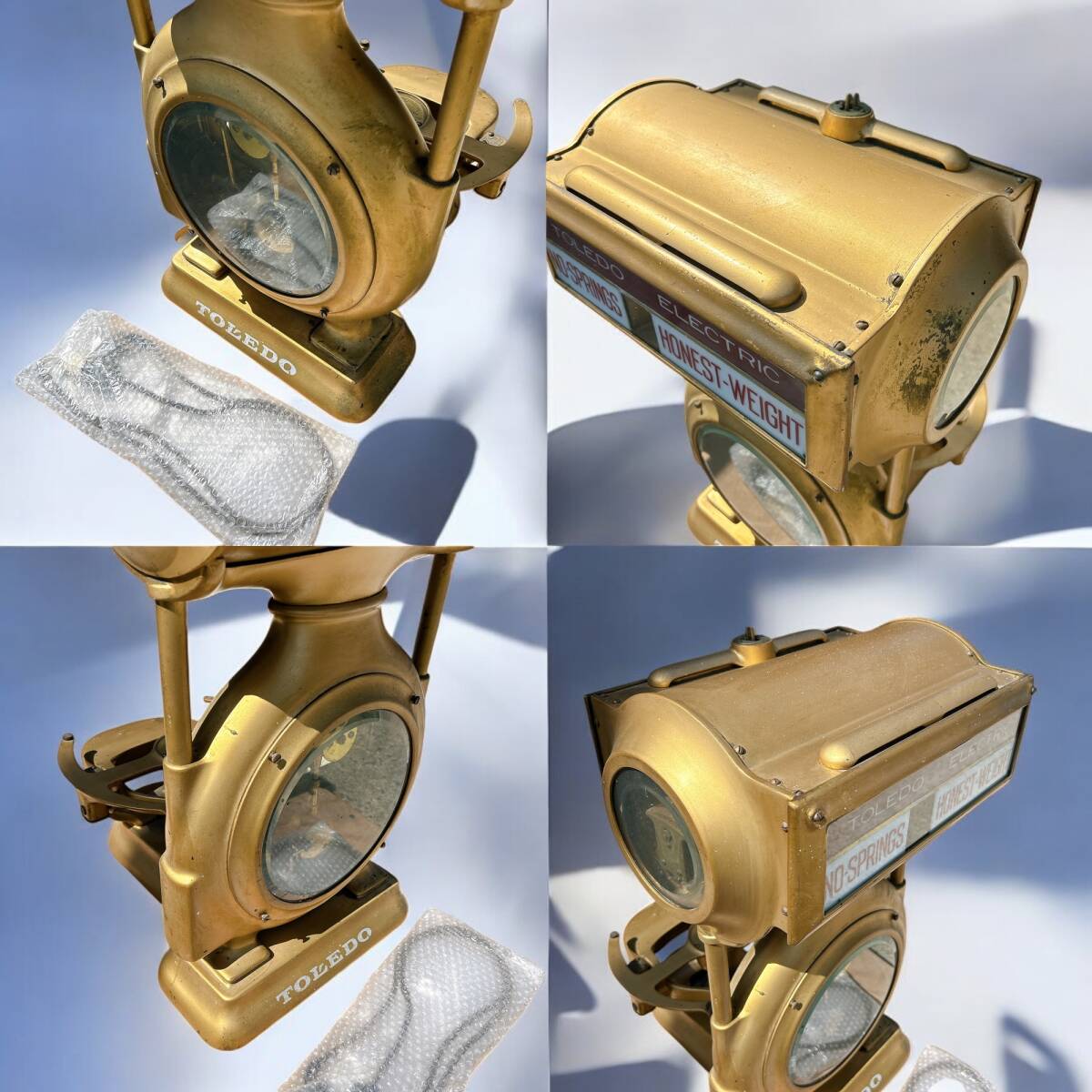 Toledo Scale Company Antique Scale Original Rare Retro Decoration Switzerland [1185980284]