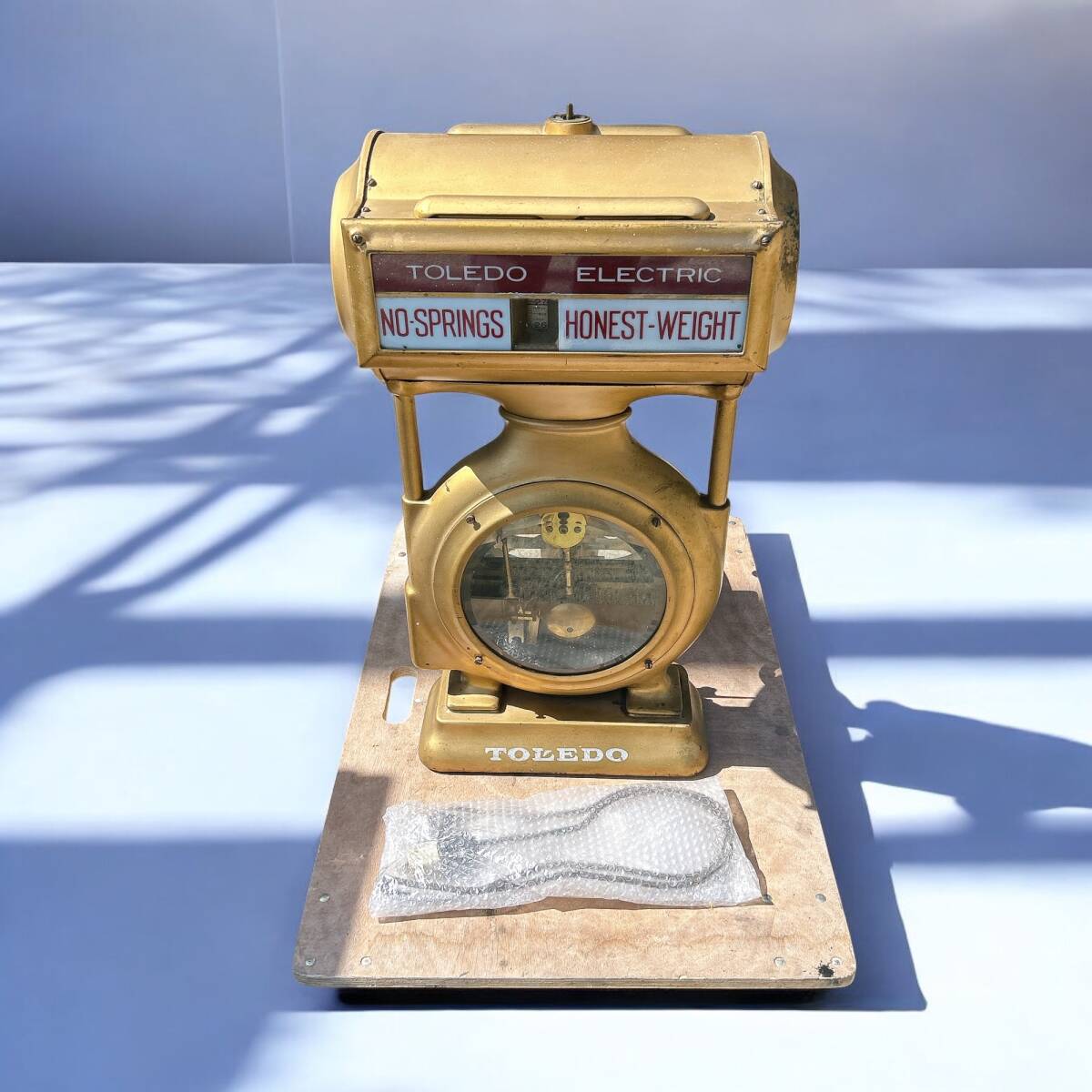 Toledo Scale Company Antique Scale Original Rare Retro Decoration Switzerland [1185980284]