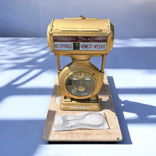 Toledo Scale Company Antique Scale Original Rare Retro Decoration Switzerland [1185980284]