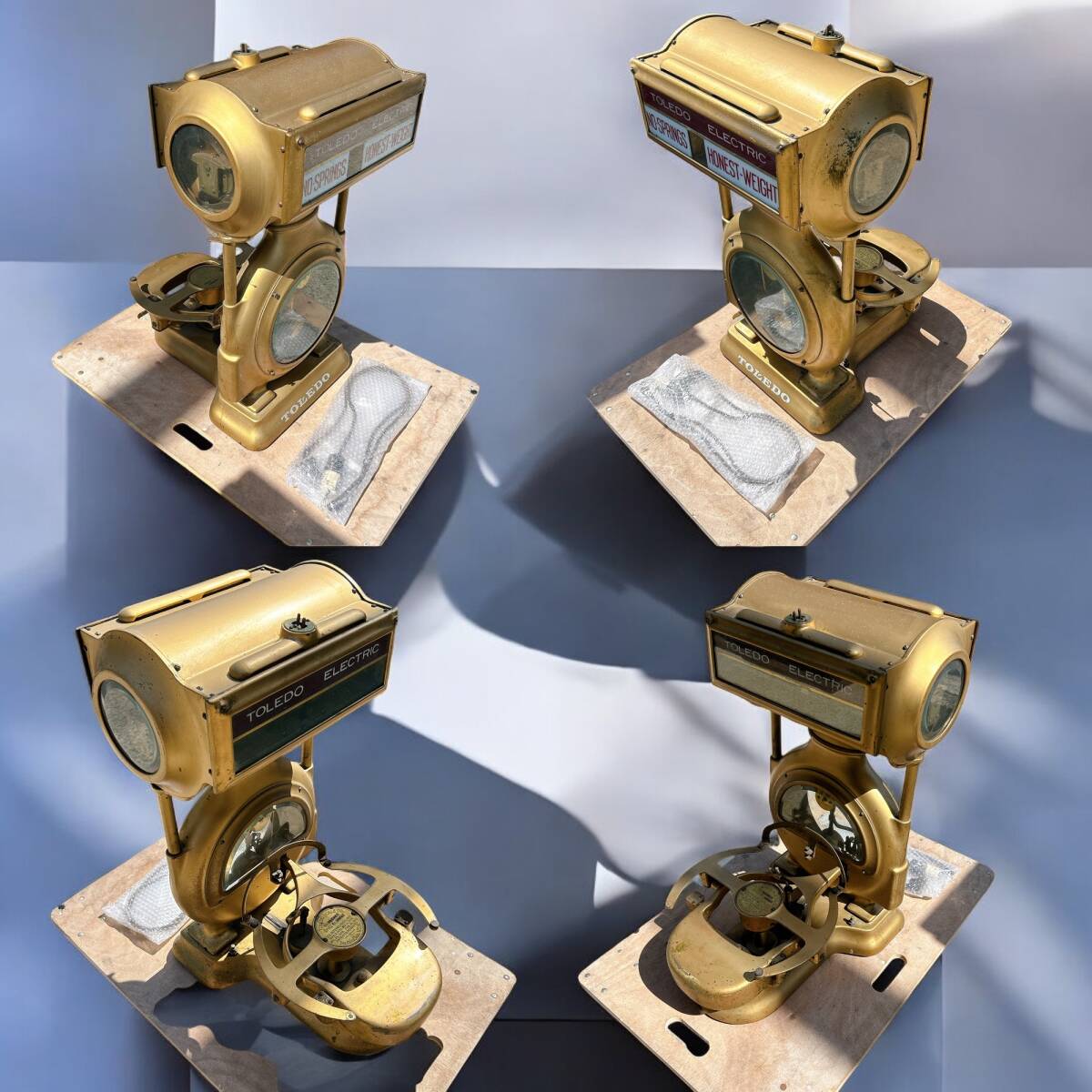 Toledo Scale Company Antique Scale Original Rare Retro Decoration Switzerland [1185980284]