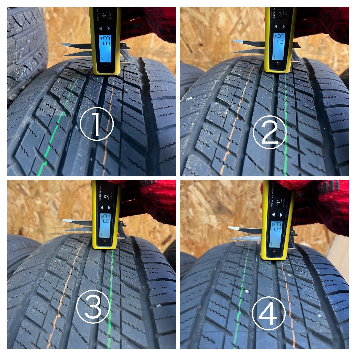 Dunlop GRANDTREK 265/65/18 Summer Tires Set of 4 [j1187301629]