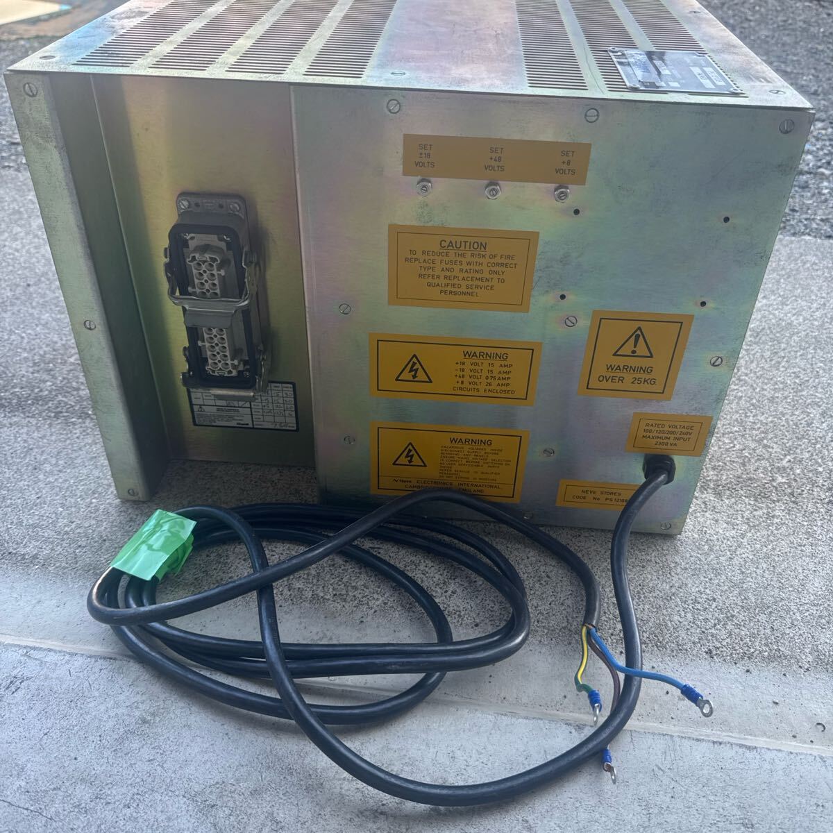 Neve 5G001 Power Supply PS12108 Audio Equipment [u1187512708]