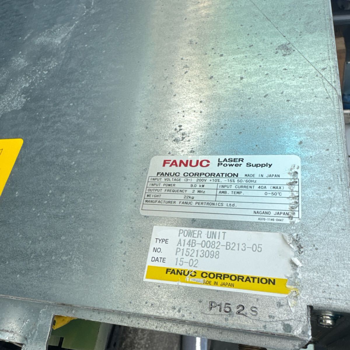 FANUC A14B-0082-B213-05 Laser Power Supply [e1187734000]