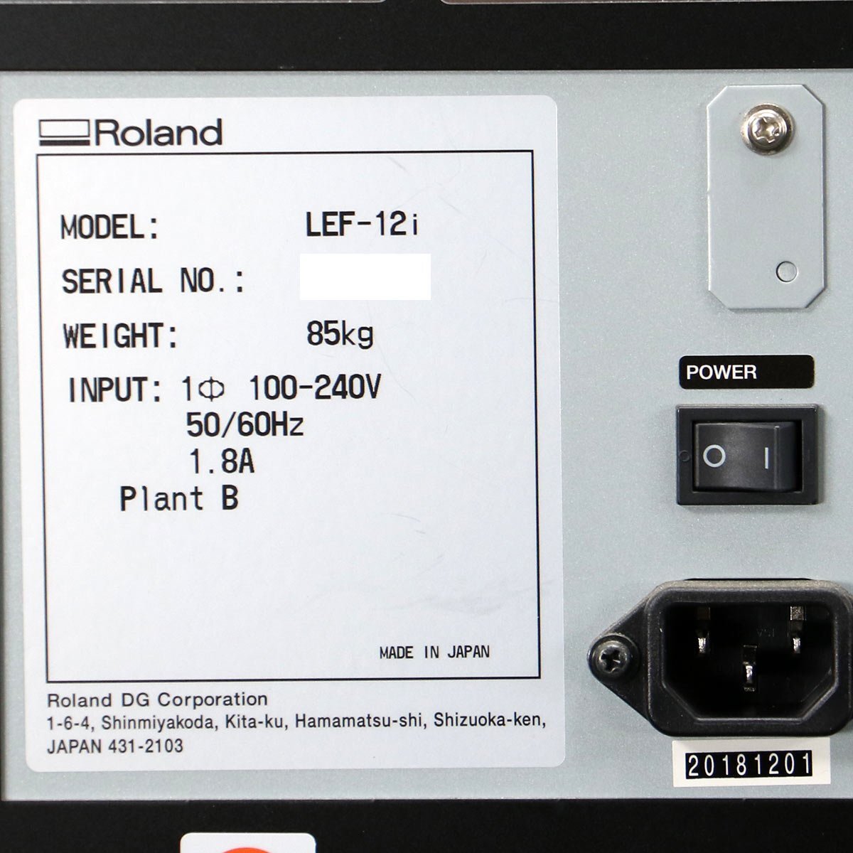 Roland VersaUV LEF-12i UV-LED Printer [j1187734247]