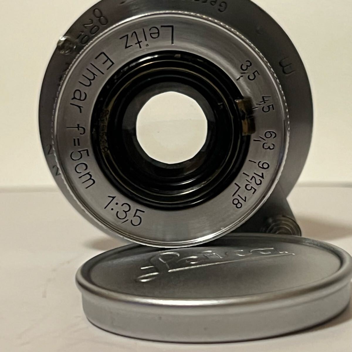 Leica Elmar 50mm f3.5 Lens with Genuine Cap [1188137962]