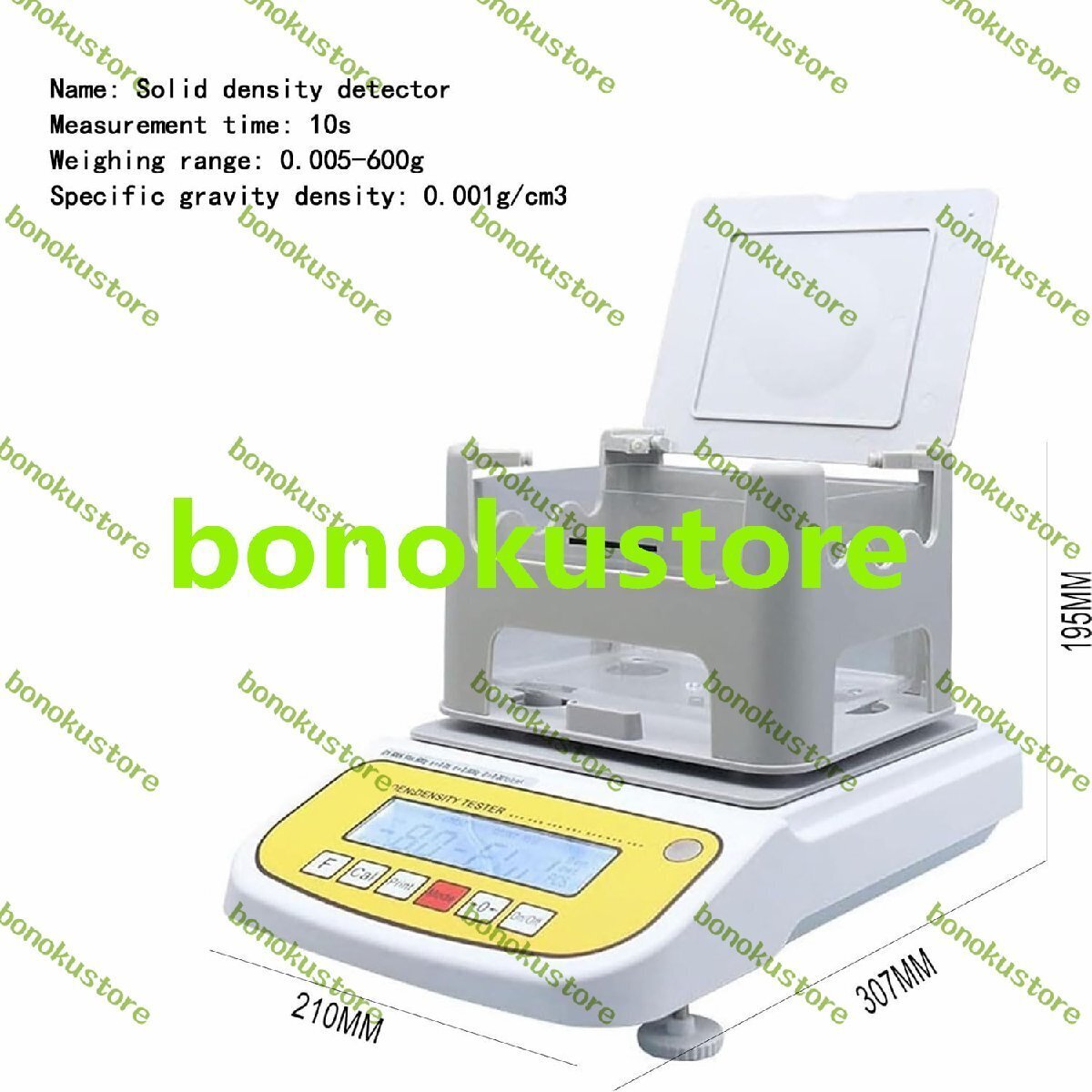 Gold Purity Detector 0.005-600g Solid Density Detector LCD Screen Gold K Value Tester Jeweler for Gold Silver Jewelry Jade [p1189145187]