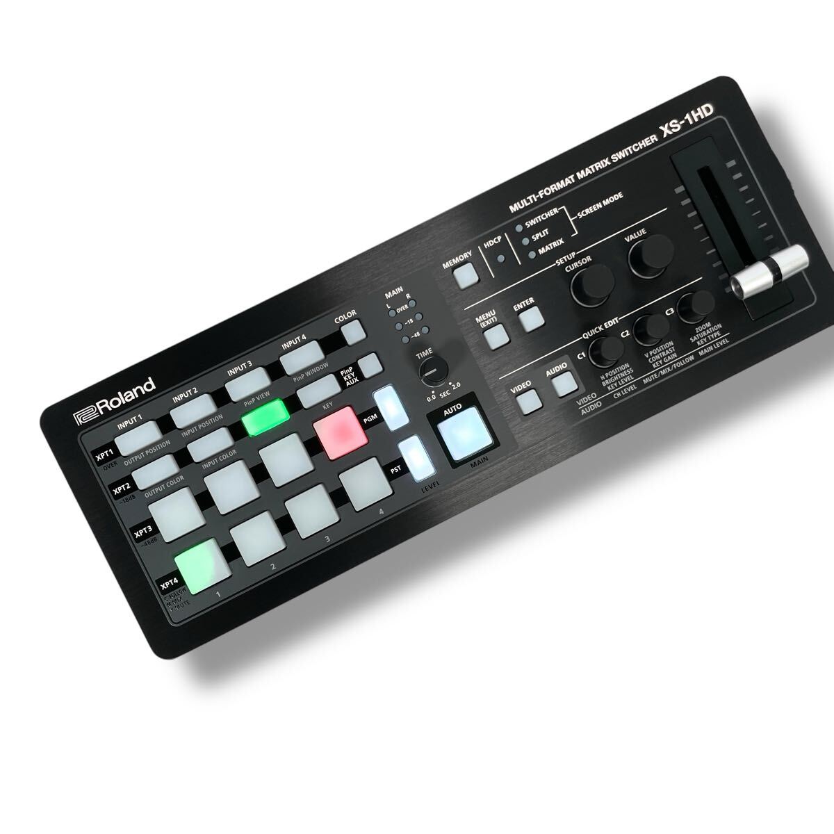 Roland XS-1HD Multi-format Matrix Switcher, 4 HDMI, 1 Analog, 8ch Digital Audio Mixer [r1189700478]